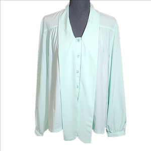 ANTHONY RICHARDS BOW TIE BLOUSE